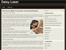Tablet Screenshot of daisy-laser.com